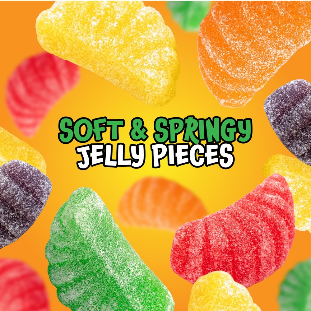 Fruit Slices - 2 Pound Bulk Pack (65 Count) - Assorted Fruit Jelly Candy - Un...
