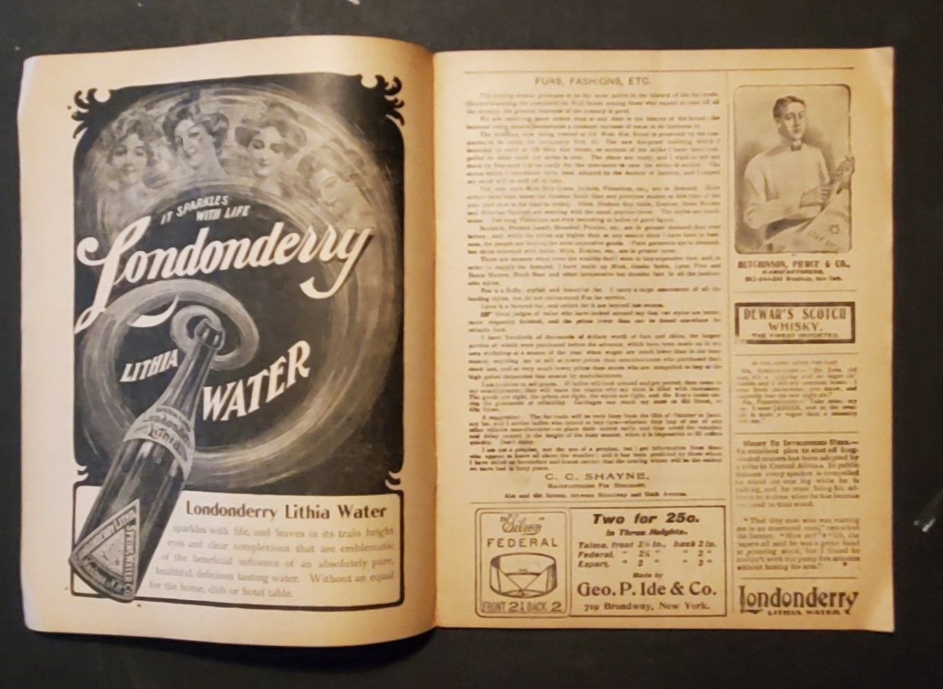 2243----1903 Wizard of Oz program Harlem Opera House NYC