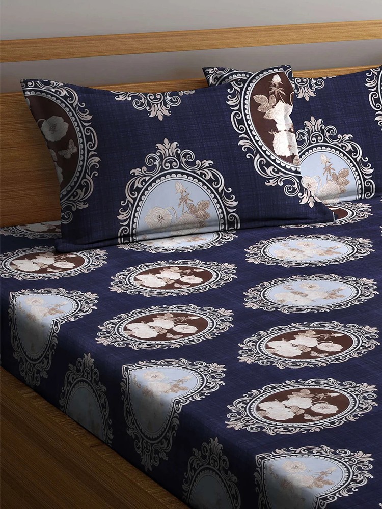 Cotton Elastic Fitted Bedsheet IB 43