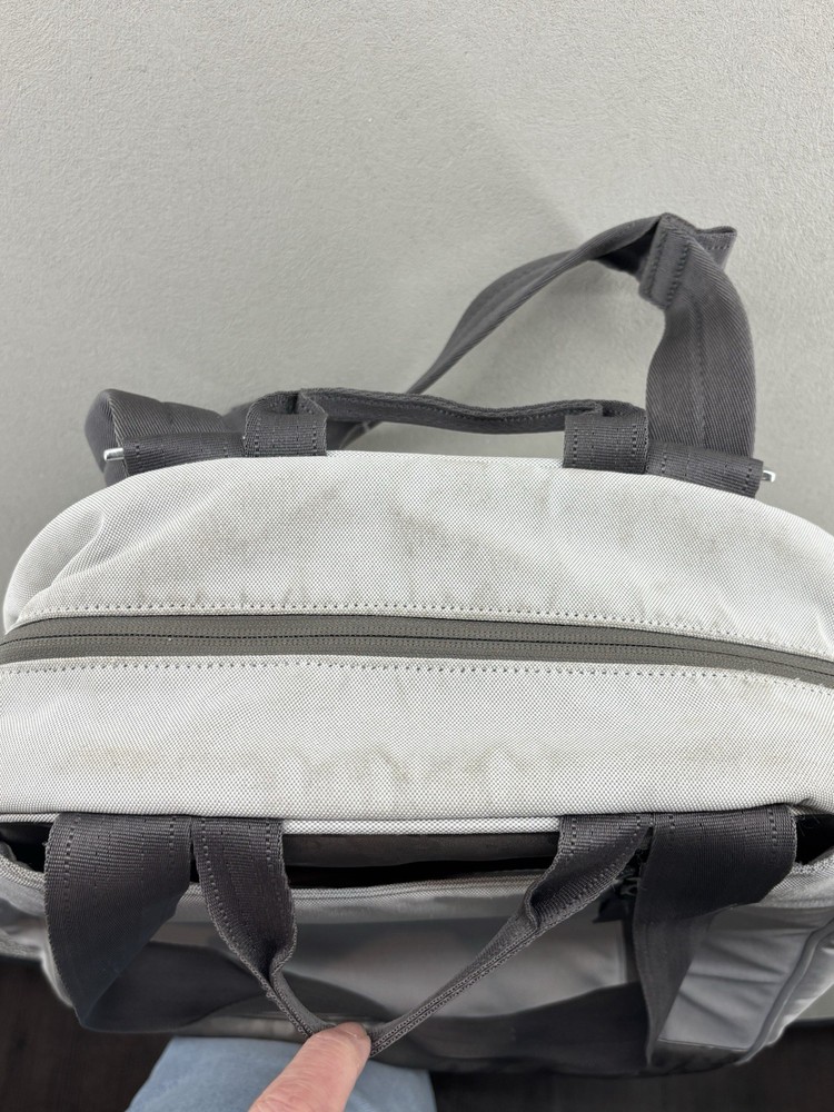 Doubletake Gray Melbourne Backpack Tennis Waterproof Pocket Adjustable Strap