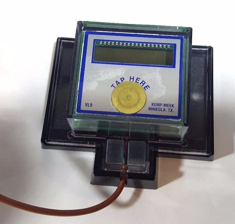 VisuLink Water Meter Remote Register, LCD display for wired ENCODER Output Meter