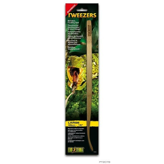 EXO TERRA BAMBOO TWEEZERS - LARGE