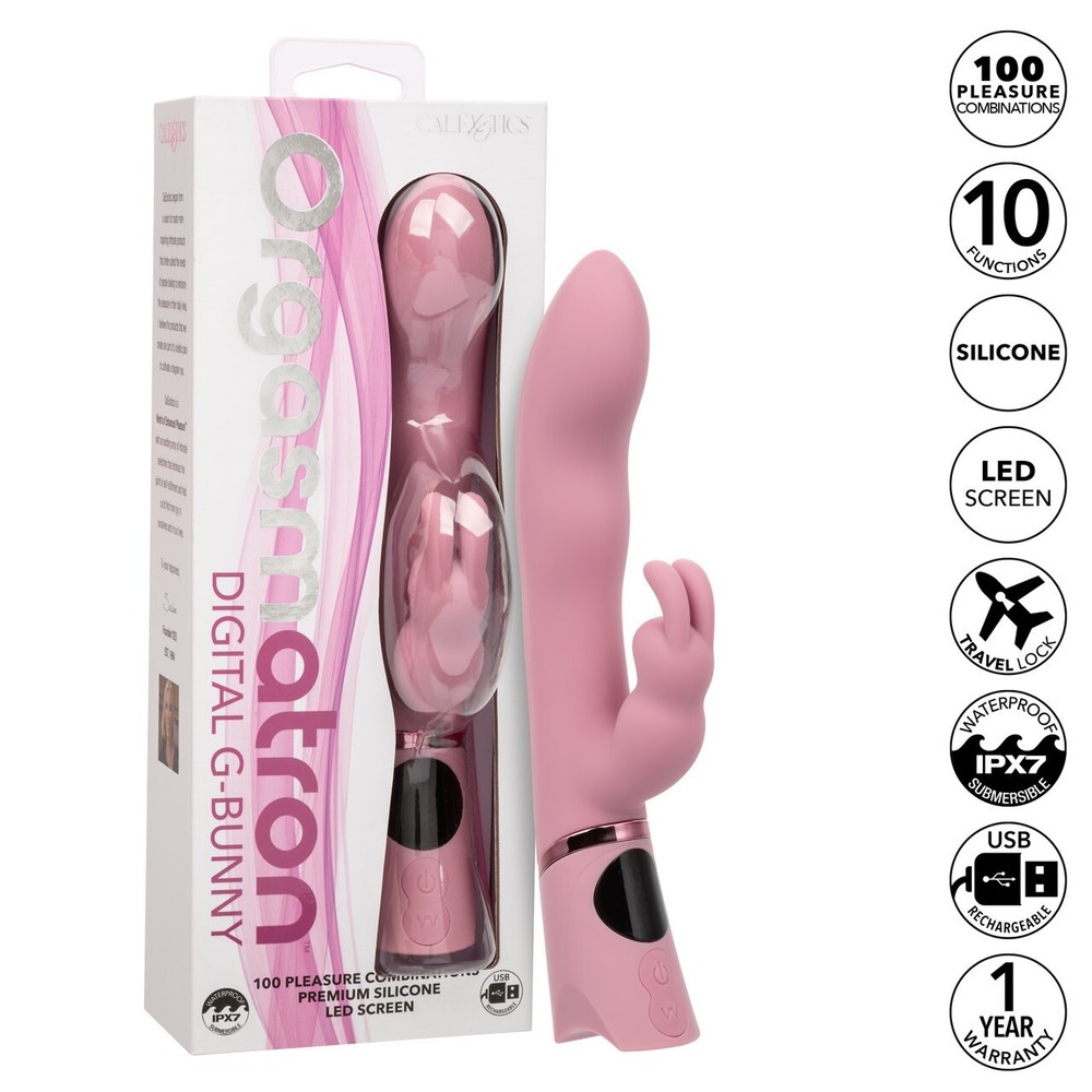 CalExotics Orgasmatron Digital G-Bunny Vibrator Pink