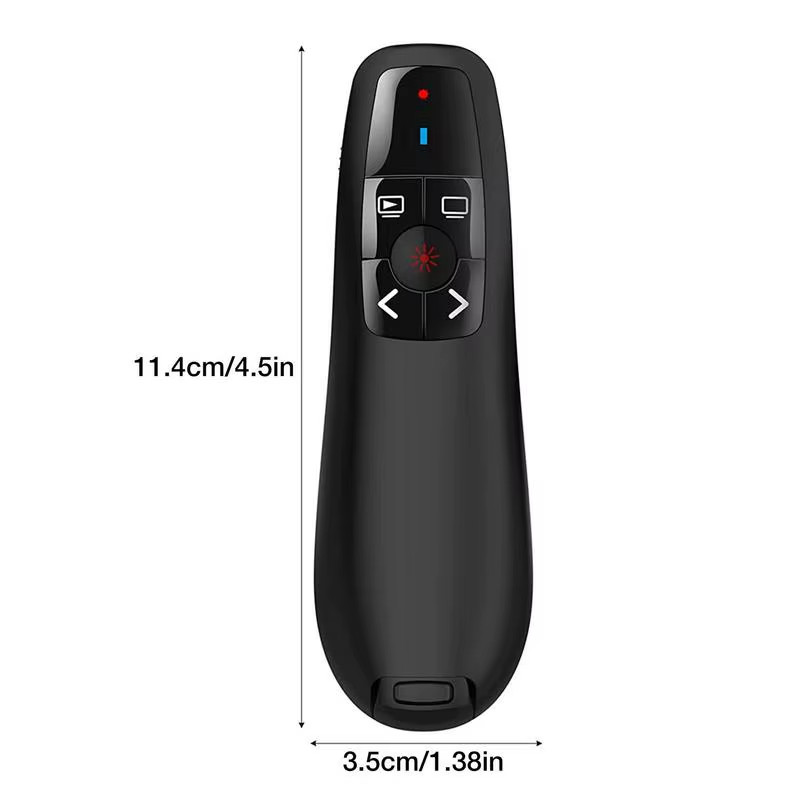 Wireless Remote Presenter with USB Receiver for PowerPoint and Presentations