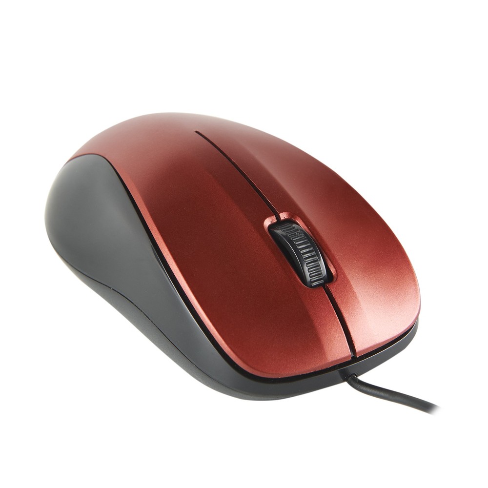 NGS Wired Optical Mouse 1200 DPI - Crew Red