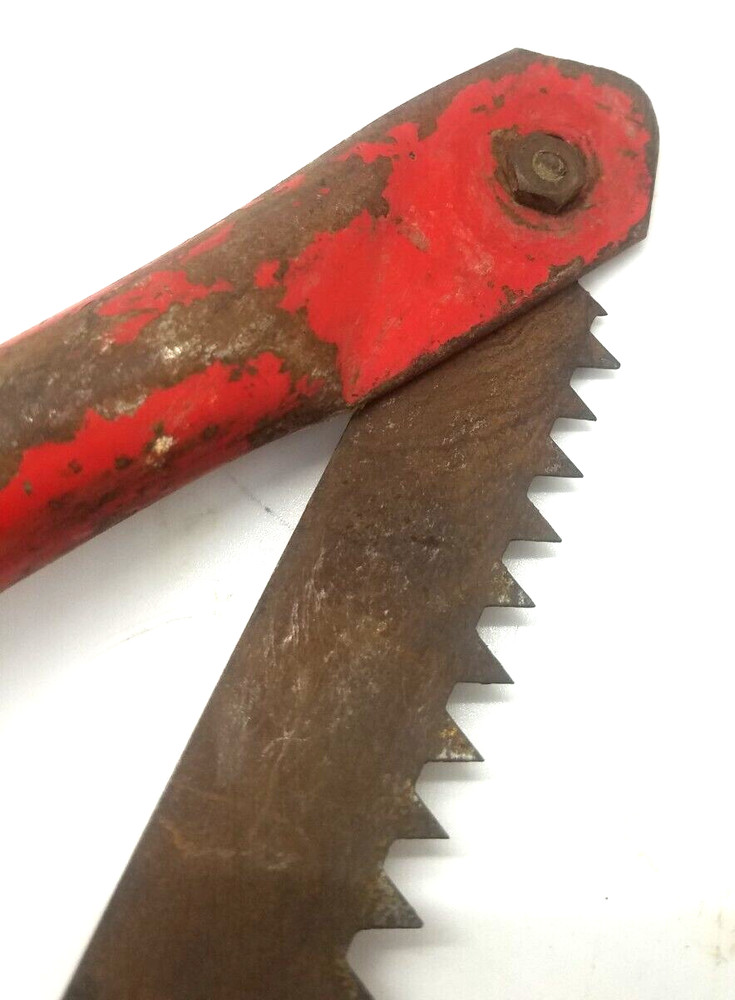 Vintage Saw Metal Handle Bow Hardware Pruning
