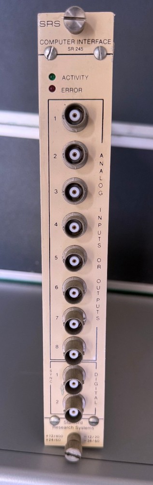 Stanford Research SR245 Computer Interface