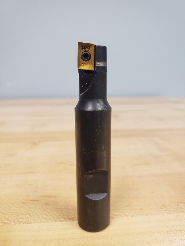 Iscar Indexable End Mill E90A-D.50-W.62 Single Insert 1/2" Diameter,  5/8” Shank