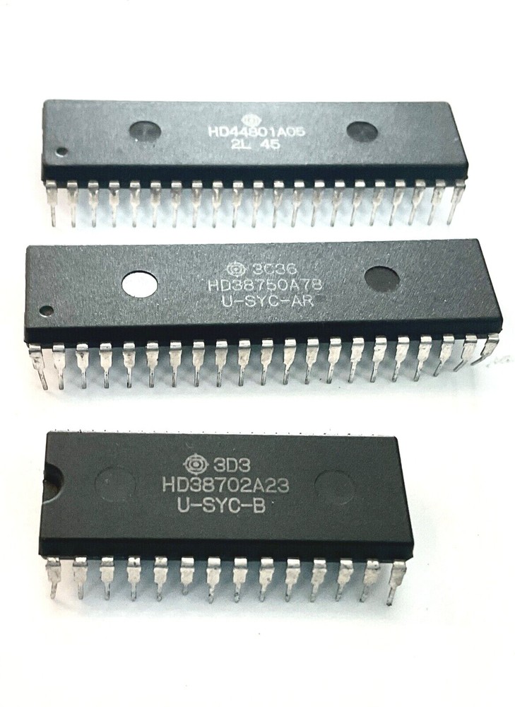 Hitachi Microcontroller HD38702A23 HD44801A5 HD38750A78