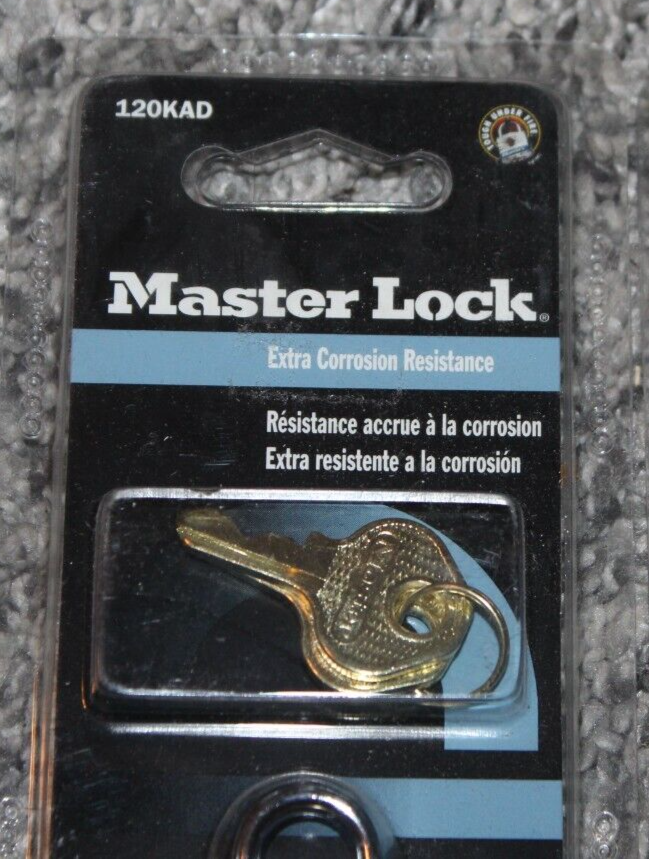 LOT OF 6 Master Lock 120KAD