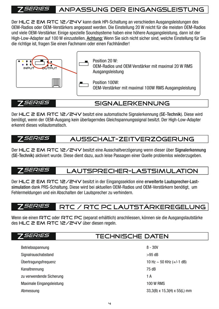 High Low Adapter Plug & Play Compatible With BMW 7-Series E65 / E66 / E67 / E68