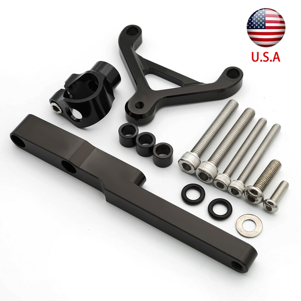 For CB1000R 2008-2012 Steering Damper Stabilizer Bracket CNC Mount Stable Kit US