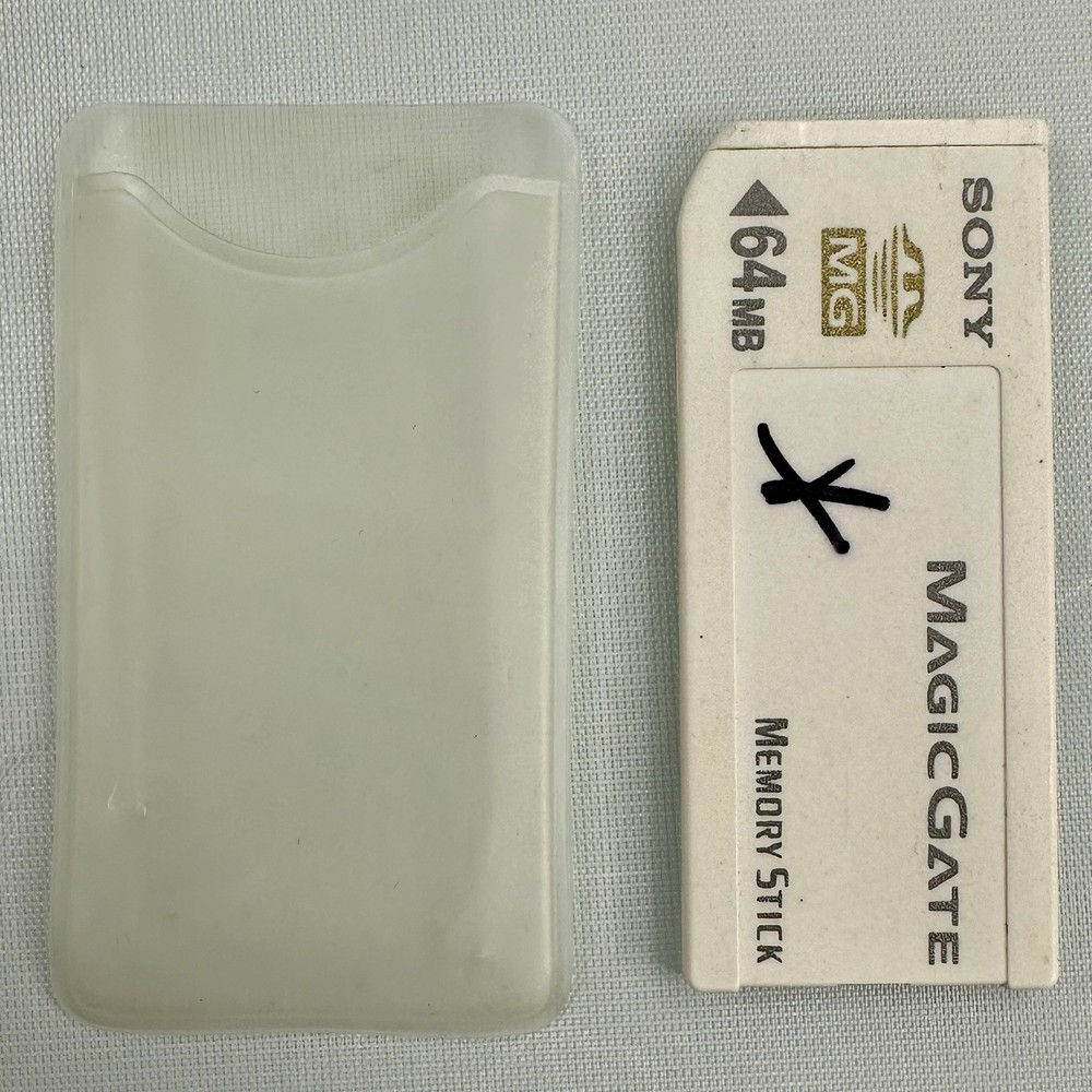 Sony Memory Stick MG Magic Gate 64MB MSG-64A Camera Card