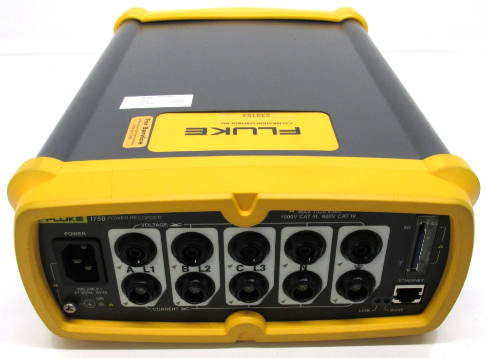 Fluke 1750 Power Recorder, BR