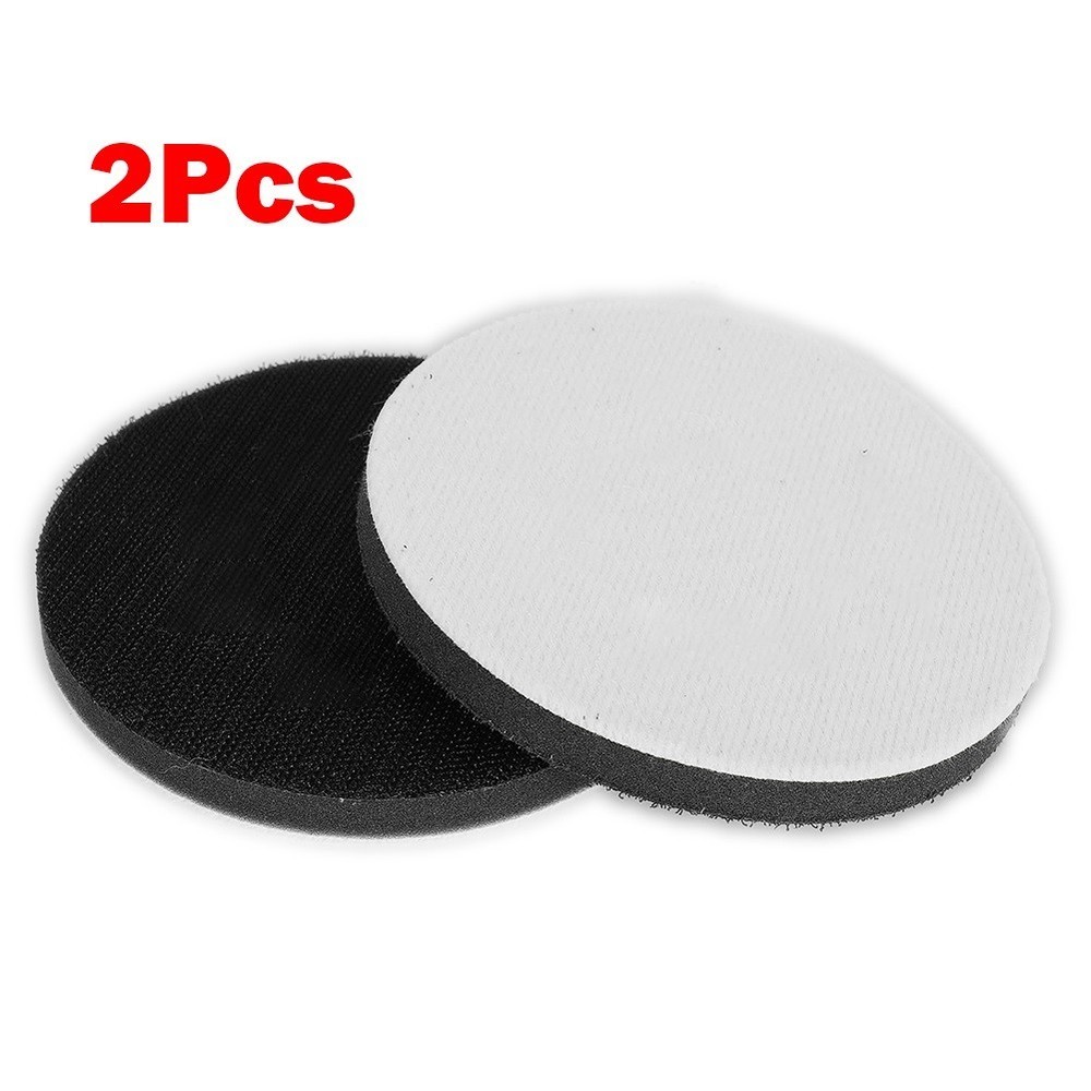 Home Interface Pad Power Tool 2pcs 5 Inch Buffer Backing Pad Sanding Disc