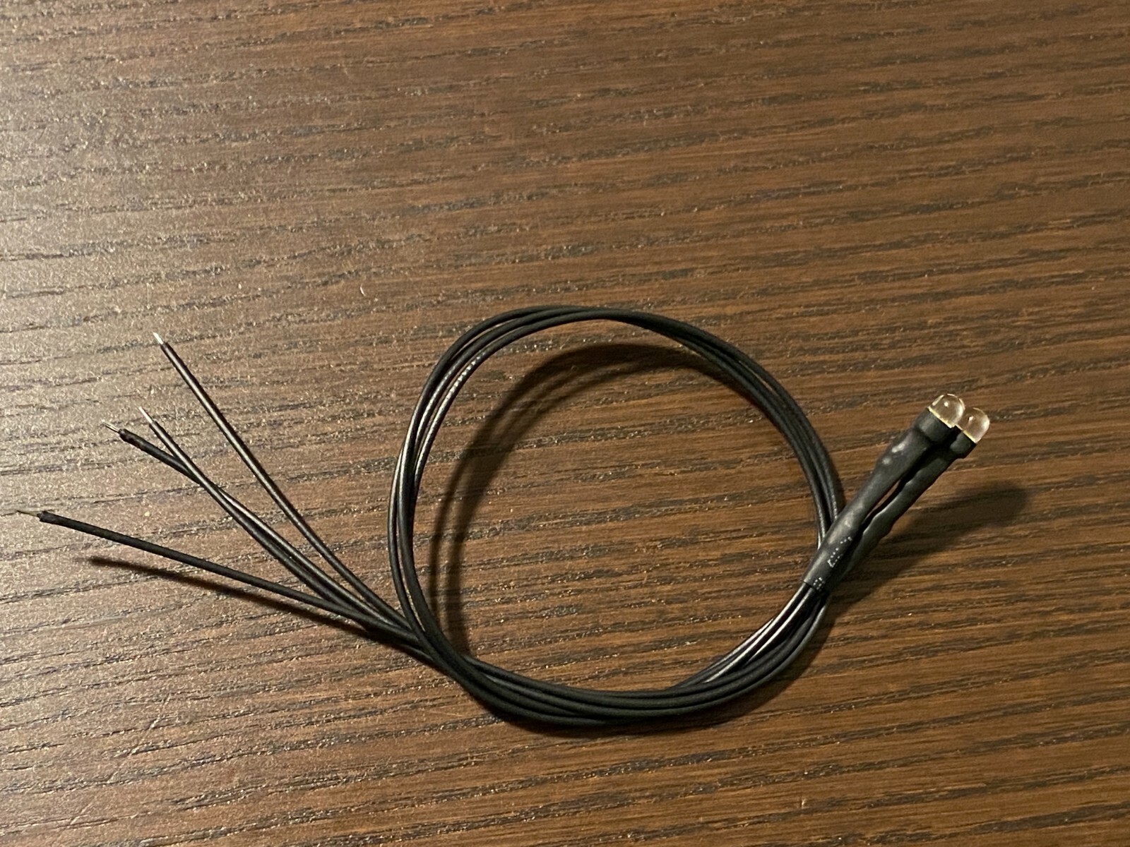 2 New Wired LED Light Bulbs 8v Lamps for Pioneer SX Receivers 4mm Long Wires