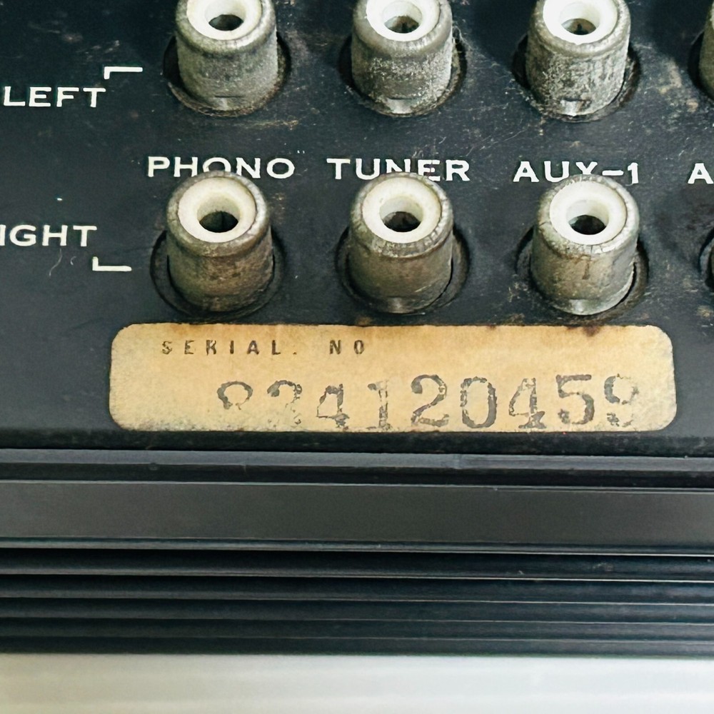 Sansui Model AU-6600 Stereo Receiver