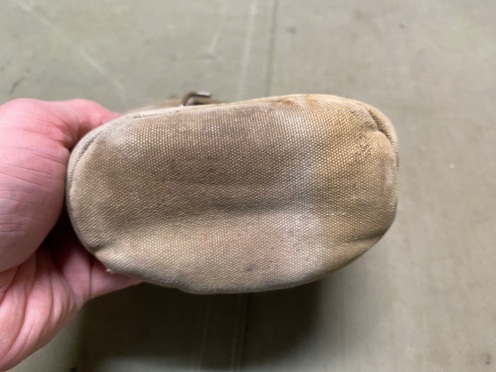 ORIGINAL WWII US ARMY INFANTRY M1942 CANTEEN COVER-OD#3