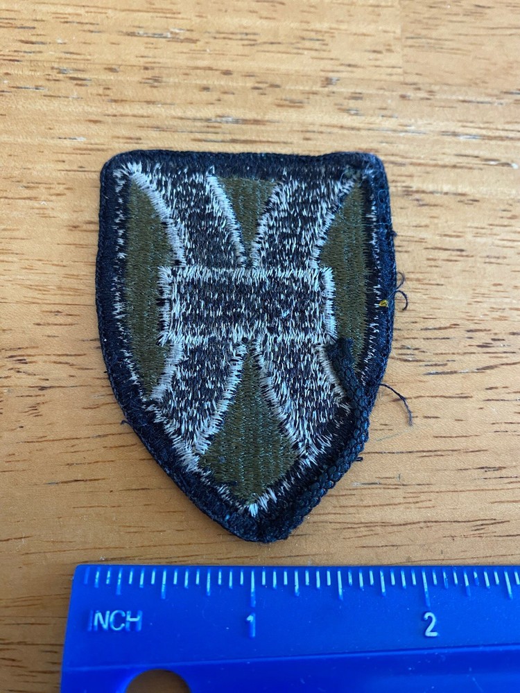 US Army 21st Sustainment Command Subdued Patch INV5719