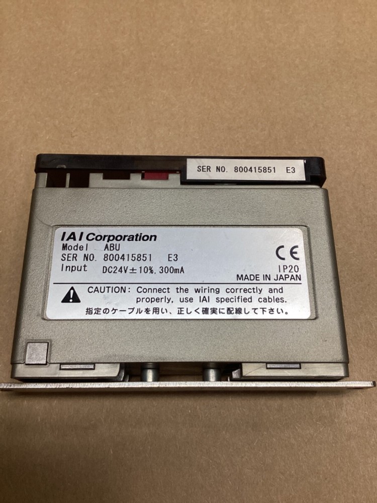 IAI ABU Absolute Controller Unit 24VDC 118L48