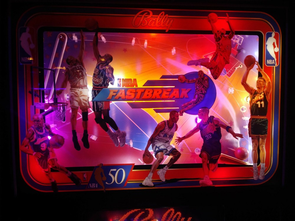 NBA FASTBREAK Complete LED Lighting Kit custom SUPER BRIGHT PINBALL LED KIT