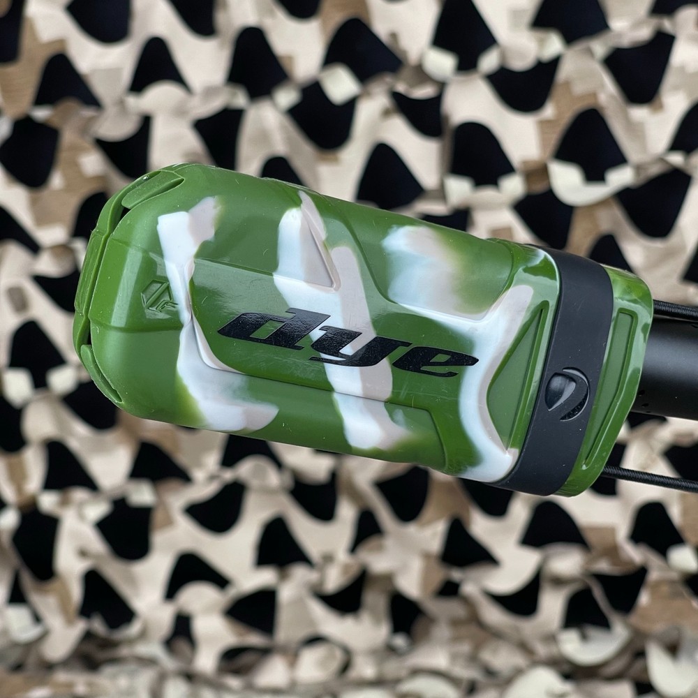 NEW Dye TWST Flex Barrel Sock - Olive/Black
