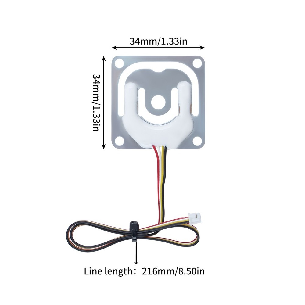 Leveling Sensor Probe for Crealiity Ender5 Max 3D Printer Metal Block Strain