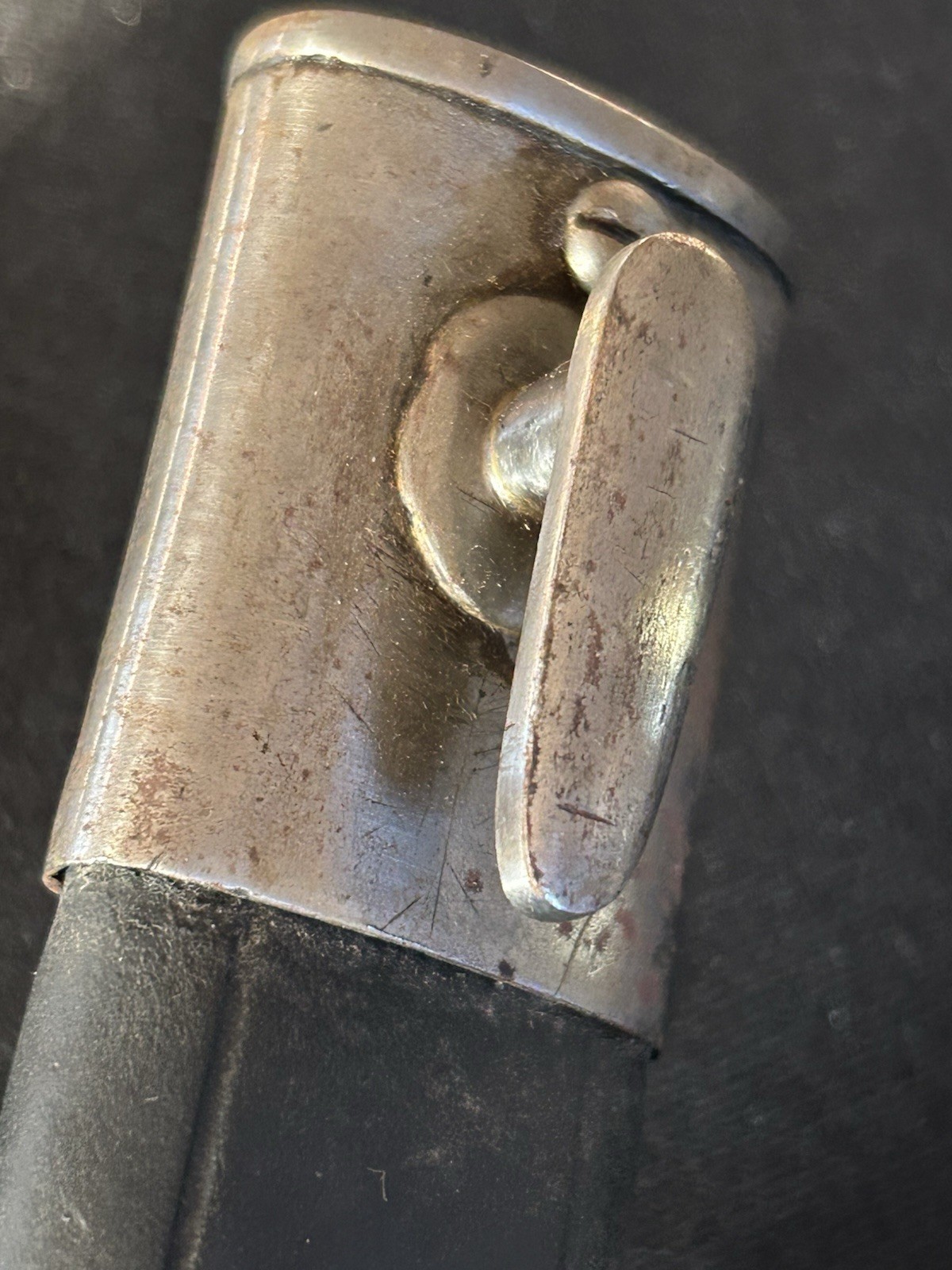 NICE! ORIGINAL Model 1893 Hump Back SPANISH P.R.8 BAYONET w/ SCABBARD