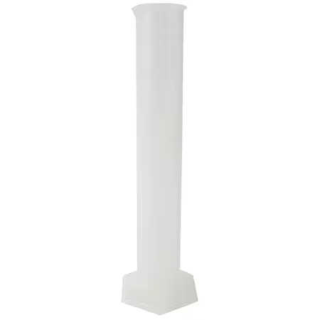 Graduated Cylinder, 500Ml, Polypropylene, 9Ae09
