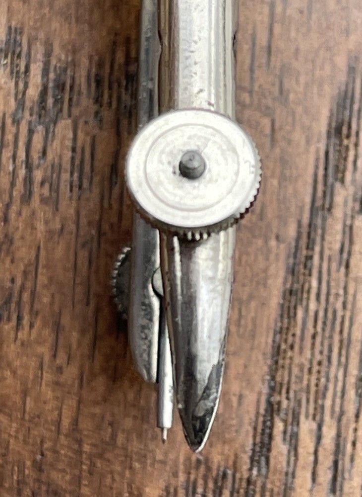 VINTAGE DIETZGEN DRAFTING CALIPER / COMPASS - MADE IN GERMANY
