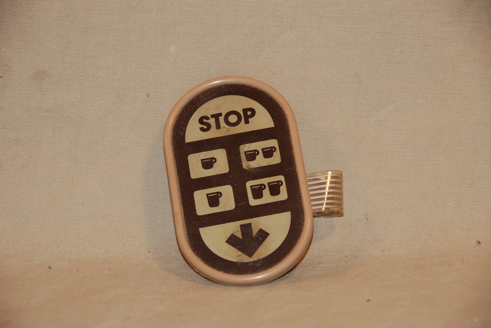 Push Button Panel Compact Beige Used with Espresso Machines