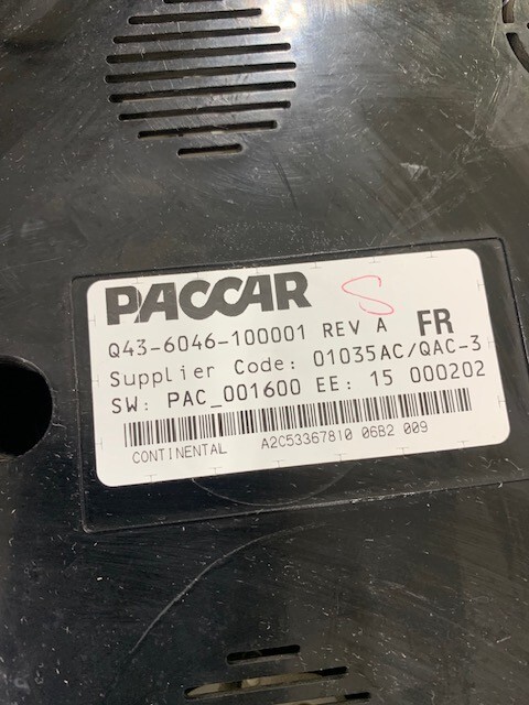 Peterbilt Speedodmeter Panel