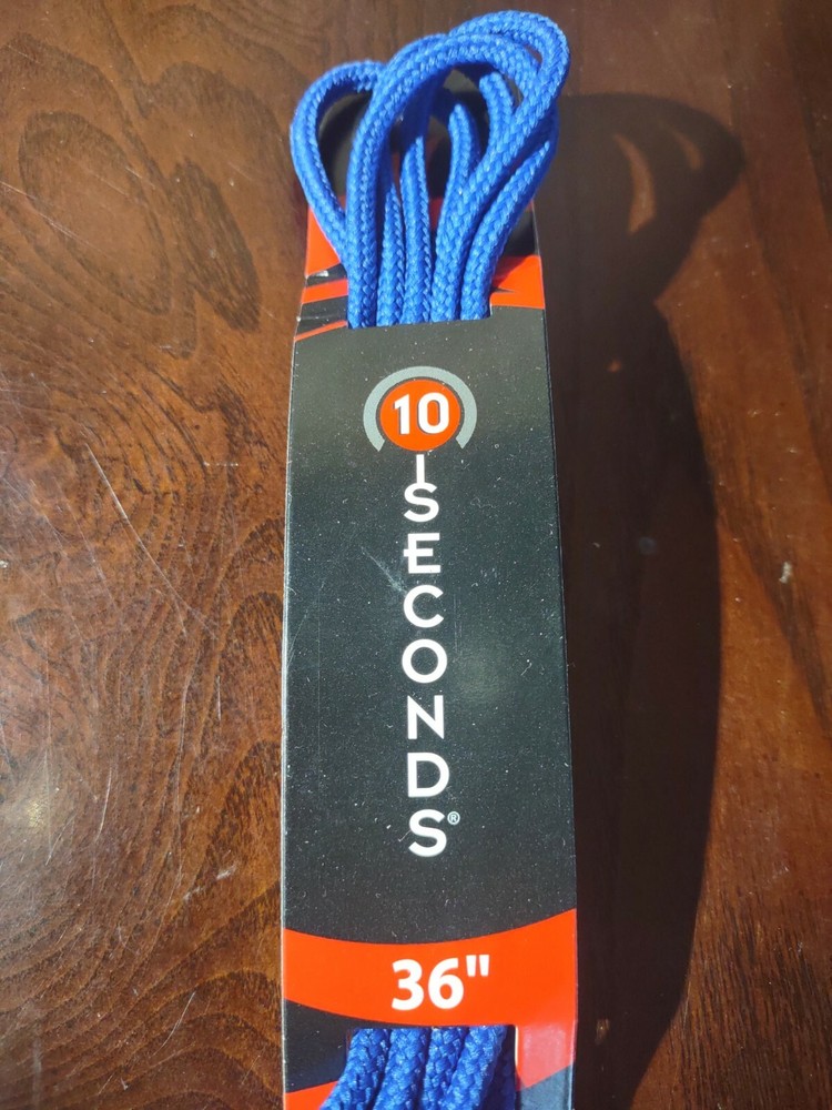 36" Blue Laces