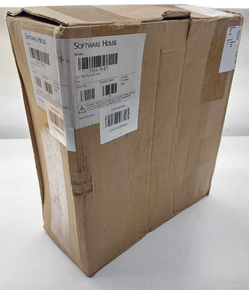 Software House PSX-75-E1 Power Supply Unit with E1 Enclosure