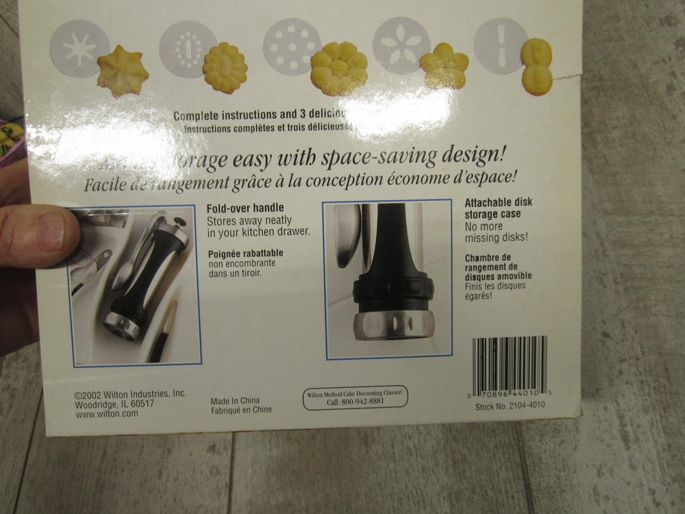 Wilton Cookie Pro Ultra Cookie Press NEW