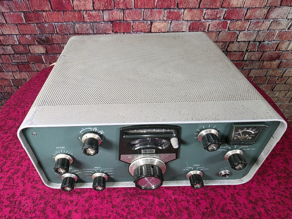 💥Powers On💥 Heathkit SB-400 Ham Radio Transmitter