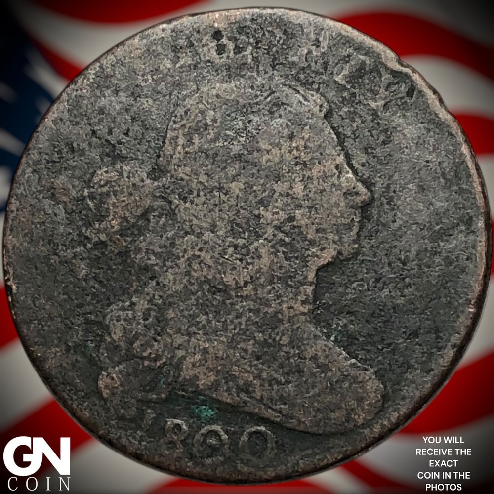 1800 Draped Bust Large Cent Z0801