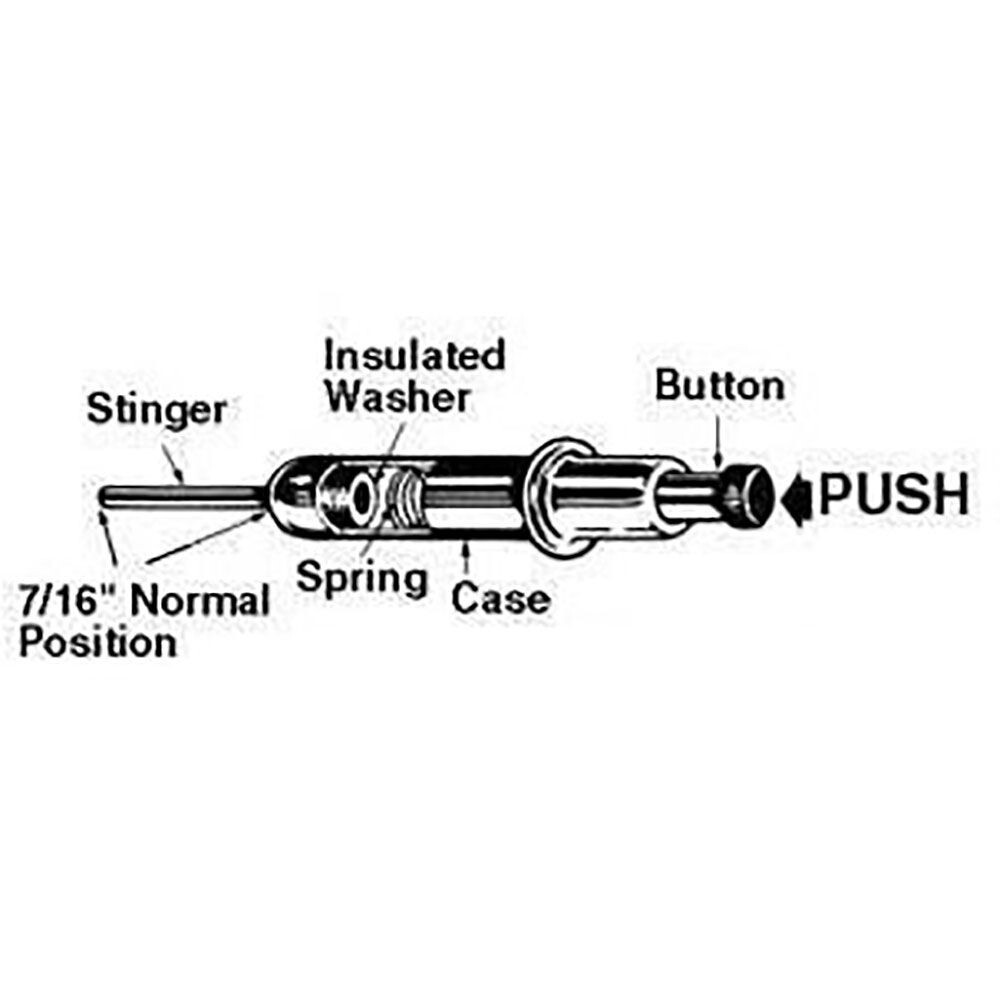 Kadee #160 Amber Momentary Quickie Control Panel Switch, 3 per package, NEW