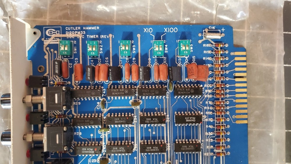 Cutler Hammer 300 Second Timer Board, D120PM33