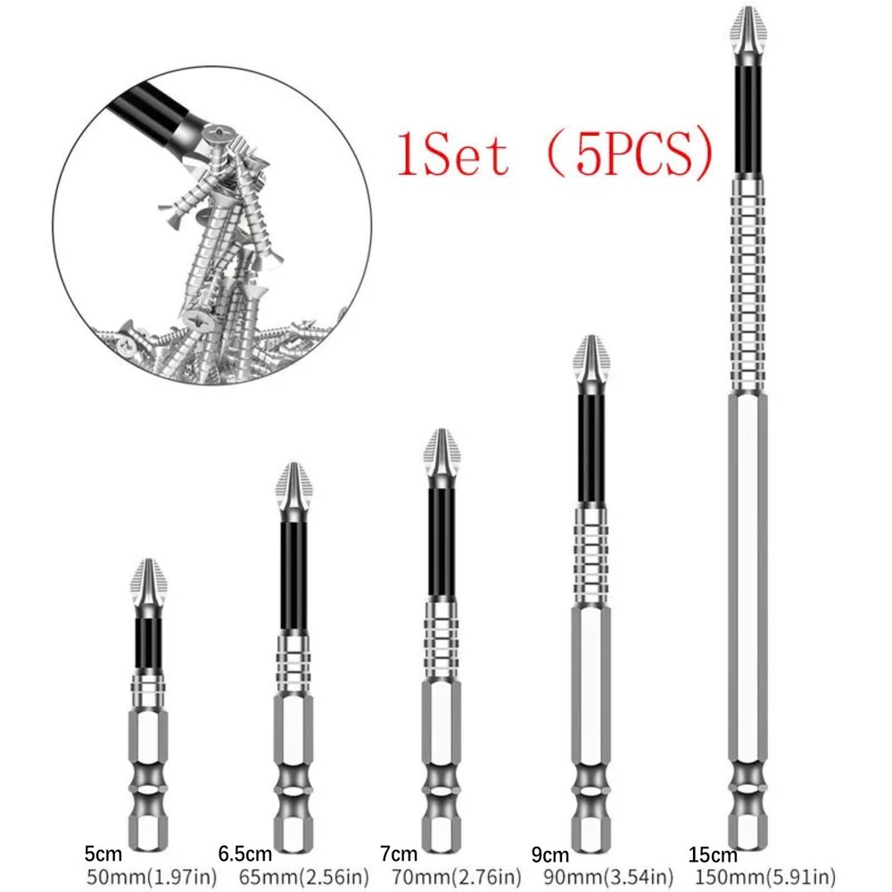 Screwdriver Drill Bit Strong Magnetic DIY Tool For wired and wireless drills