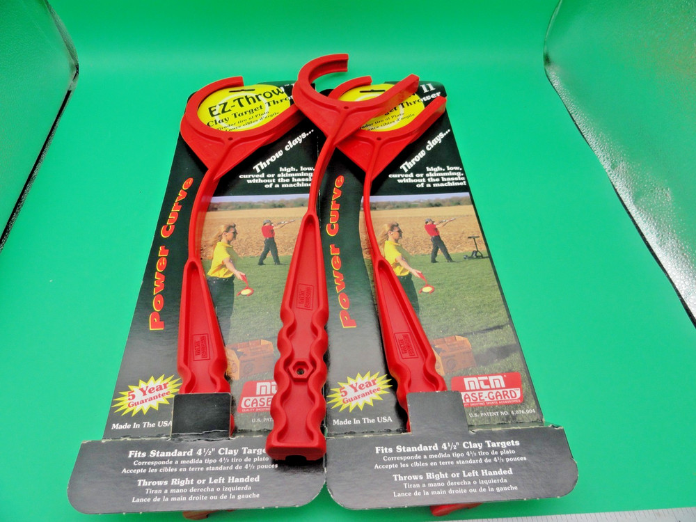 (3pcs.)EZ-THROW II CLAY TARGET THROWERS RIGHT HAND