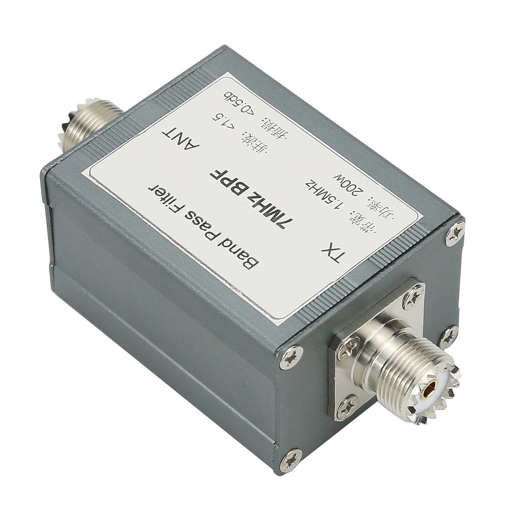 7MHz 200W Band Pass Filter Anti-Interference Improved Receiving Sensitivity pe66