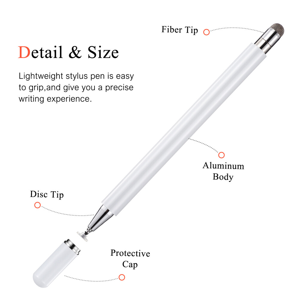2 Pcs Boligrafo Para Celular Graphic Tablet Sensitive Stylus Lightweight