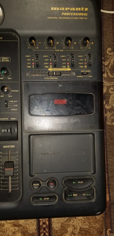 Marantz PMD 720 Professional Personal Recording Studio 4 Track Cassette