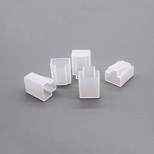 50 Pack RJ45 Connectors Dust Cover Protector Ethernet Cable Plug Protective...