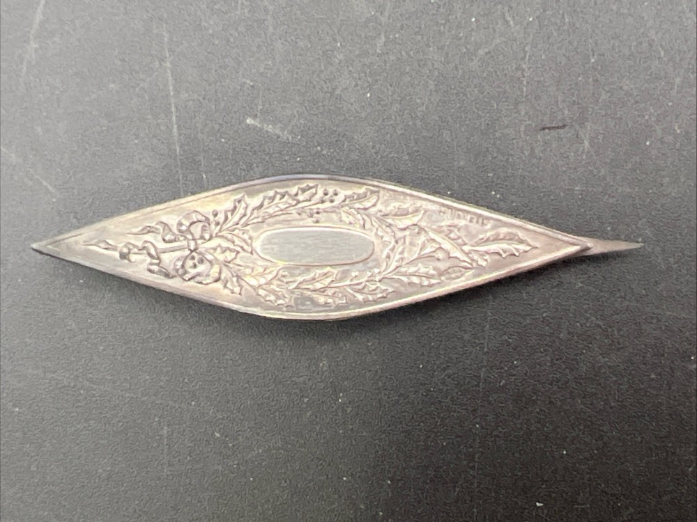 Sterling Silver Tatting Shuttle Not Monogrammed Sewing