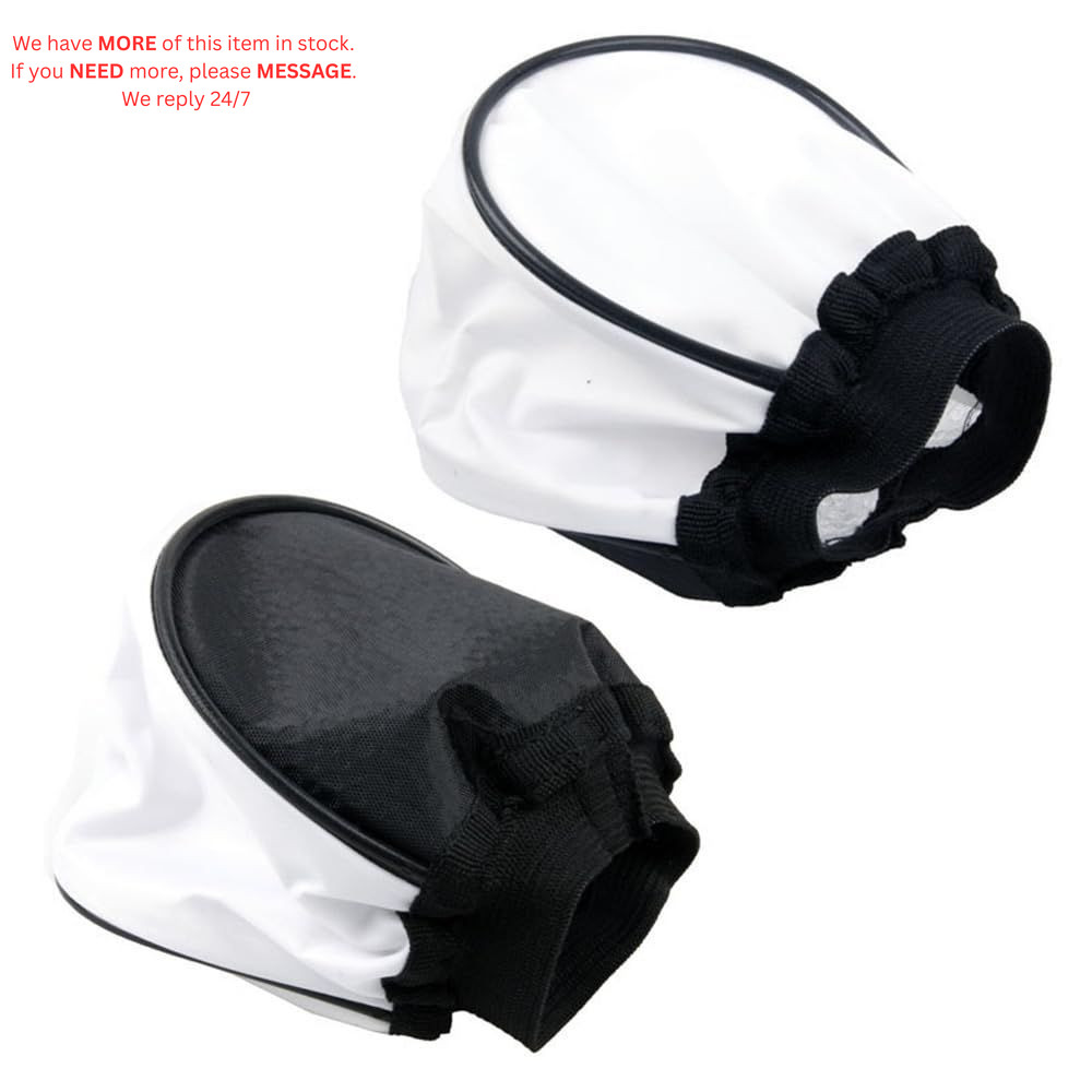 2 Pack Universal Flash Diffuser Mini Fabric Soft Light Flashes Bounce...