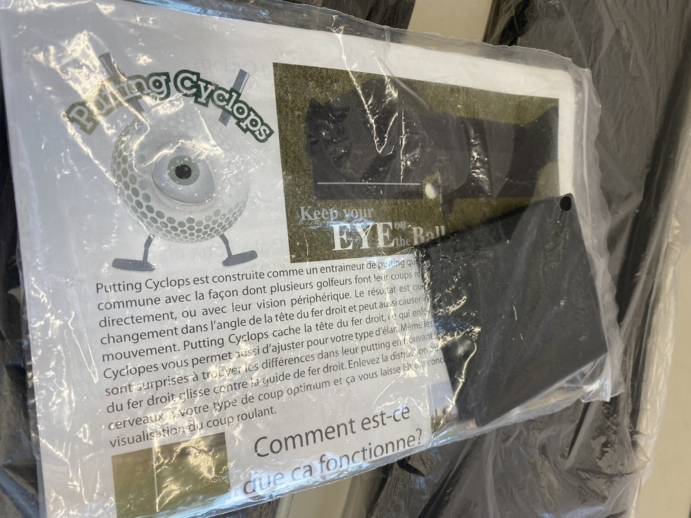 Putting Cyclops Golf Putting Aide Training Device