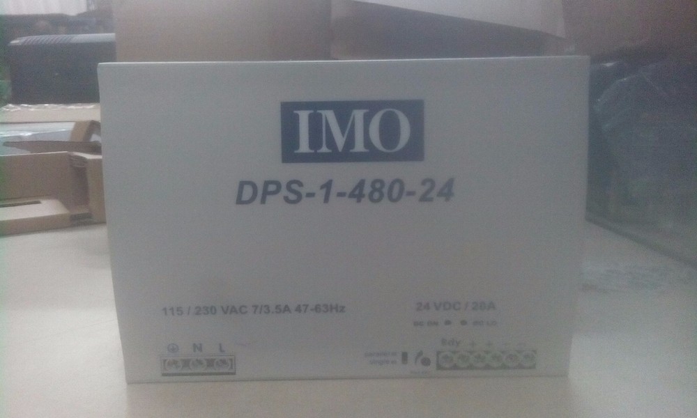 IMO Precision Controls DPS-1-480-24 IMOPC 24VDC Power Supply