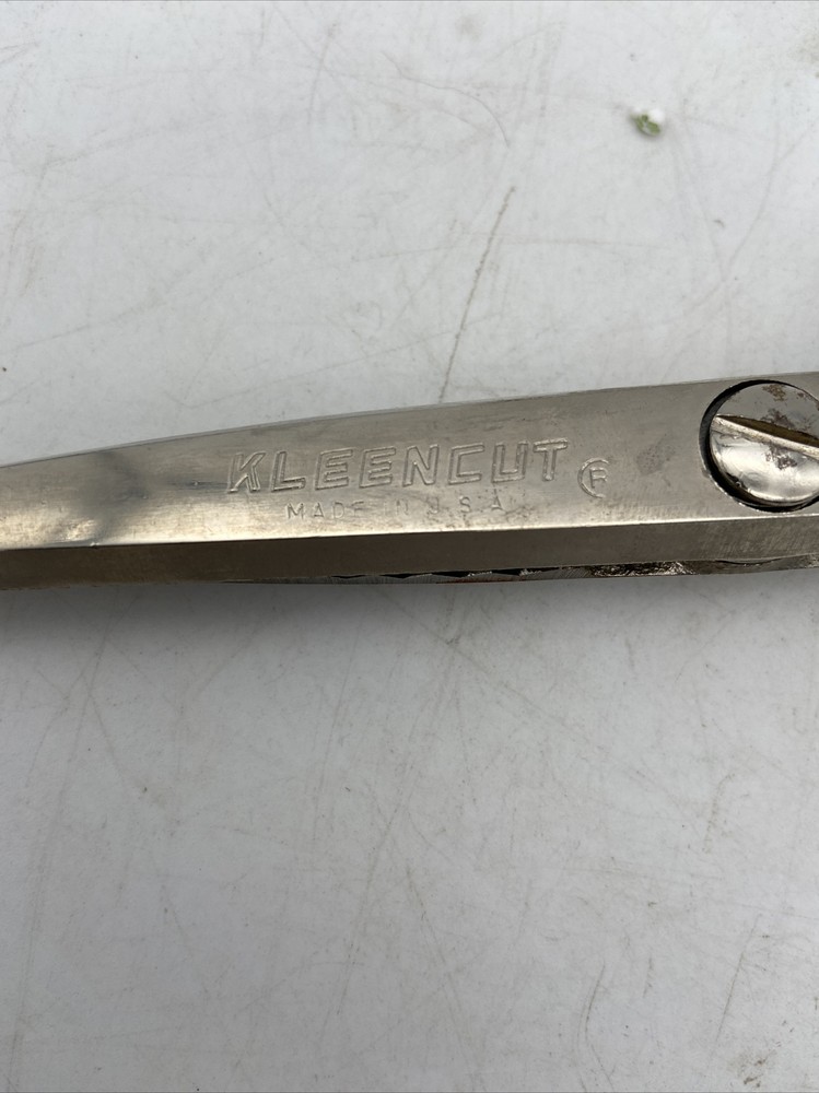 Kleencut Pinking Shears 389 Automatic Stop With Box